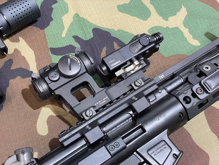 C&C Tac T1 T2 Micro / Holosun 2.33" Height Rise Mount ( BK RB1 Style )