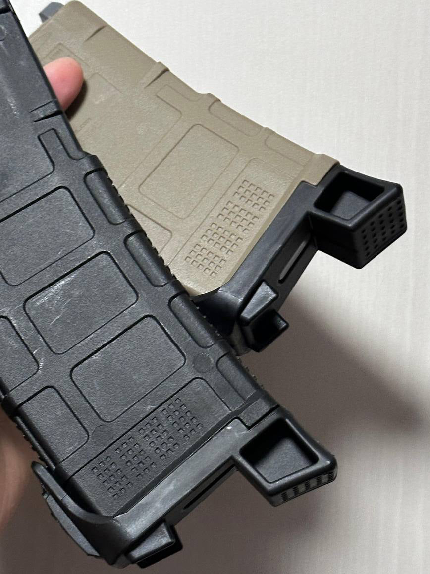 WoSport Mag Heel Magazine Base For FCC PTW Q Mag / Gun Modify MWS Magazine -FDE