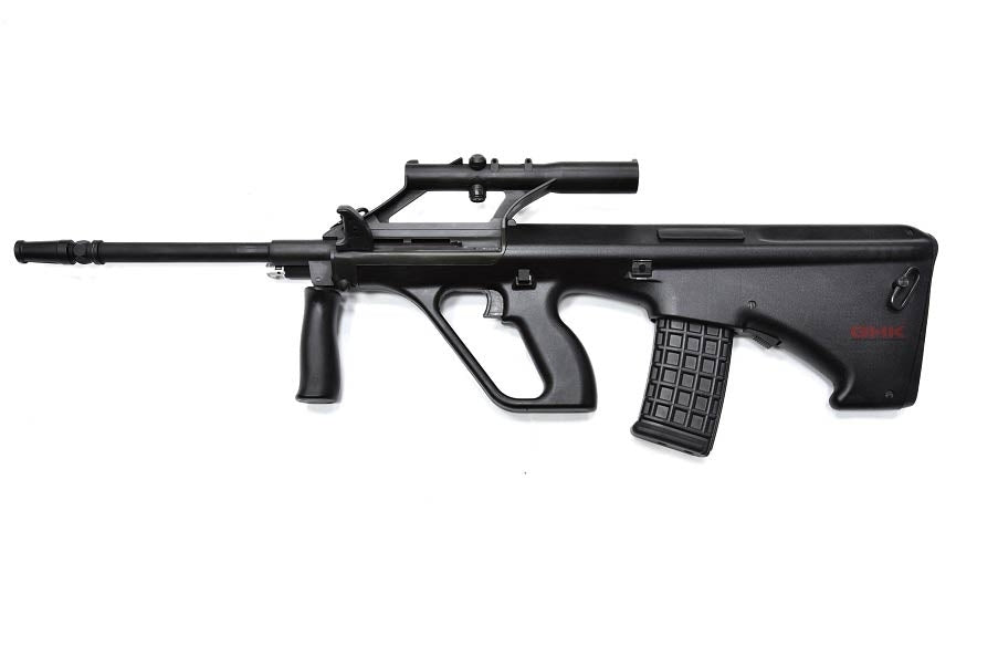 GHK AUG A2 GBBR Airsoft ( Black )