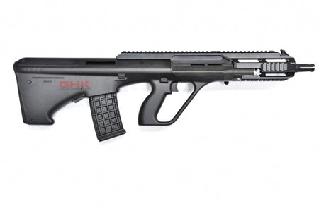 GHK AUG A3 GBBR Airsoft ( Black )