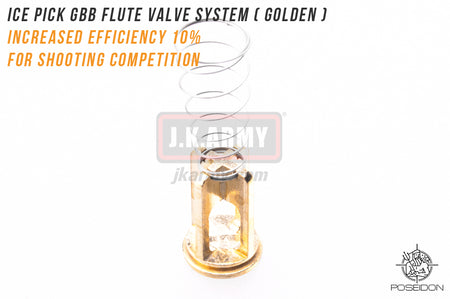 Poseidon ICE PICK GBB Flute Valve System ( Golden ) ( Marui TM / WE System Only )