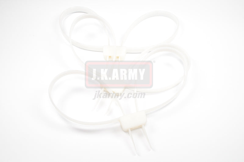 Plastic handcuff for Dummy ( 1 Set 3PCS ) ( White )