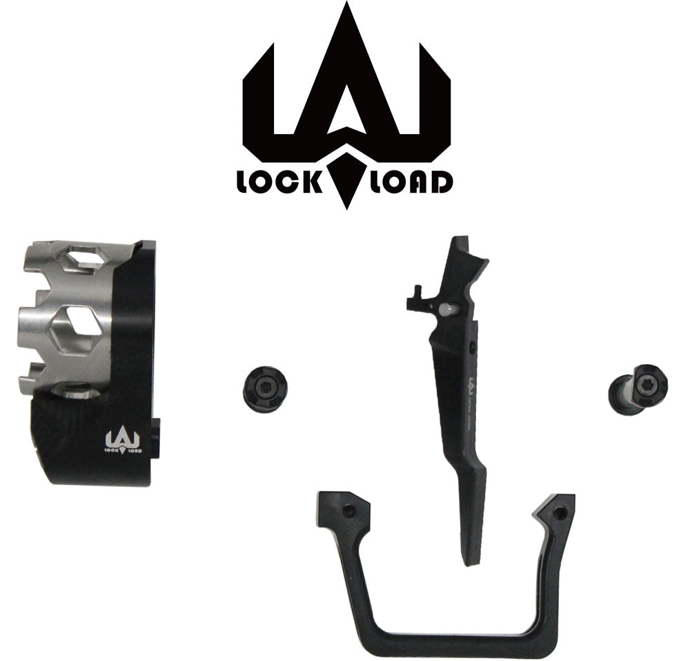 Poseidon Terminator M4 AEG Kit - CNC Tunable Advanced Trigger ( Black / Red / Gold )-Red