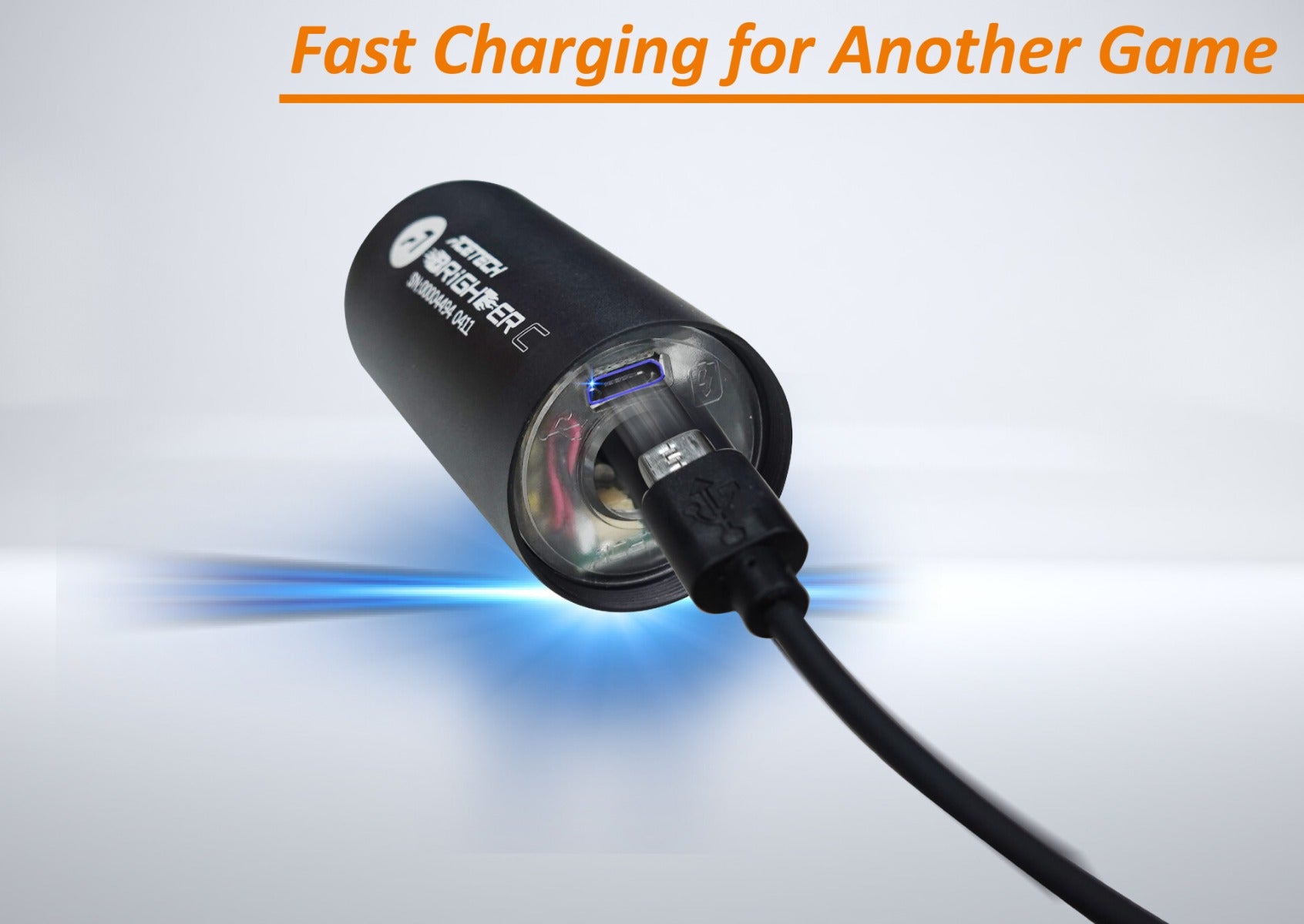 Acetech Predator MKII Dummy Suppressor M14 CCW with Brighter C Tracer Inside ( Black )