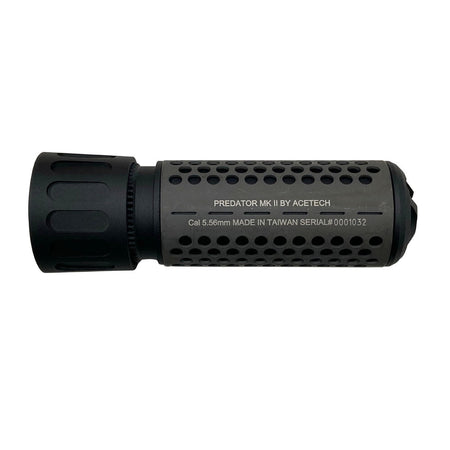 Acetech Predator MKII Dummy Suppressor M14 CCW with Brighter C Tracer Inside ( Black )