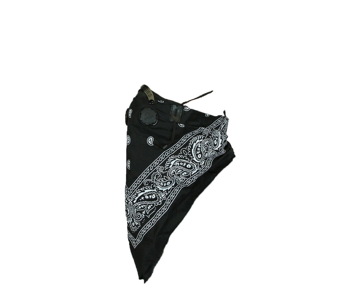 ATV Tek Pro Series Bandana Dust Mask - Black ( BDMBLK )