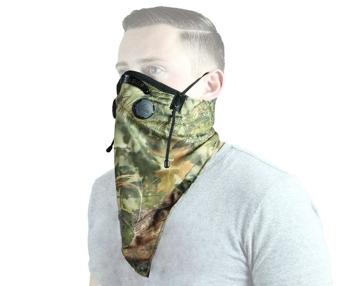 ATV Tek Pro Series Bandana Dust Mask - Kings Mountain Shadow Camo ( BDMCAMO )