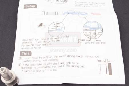 Prowin Magic Buffer for AR / M4 / 416 GBB ( TM MWS / WA / WE / VFC / GHK / G&P etc. ) ( Adjustable )