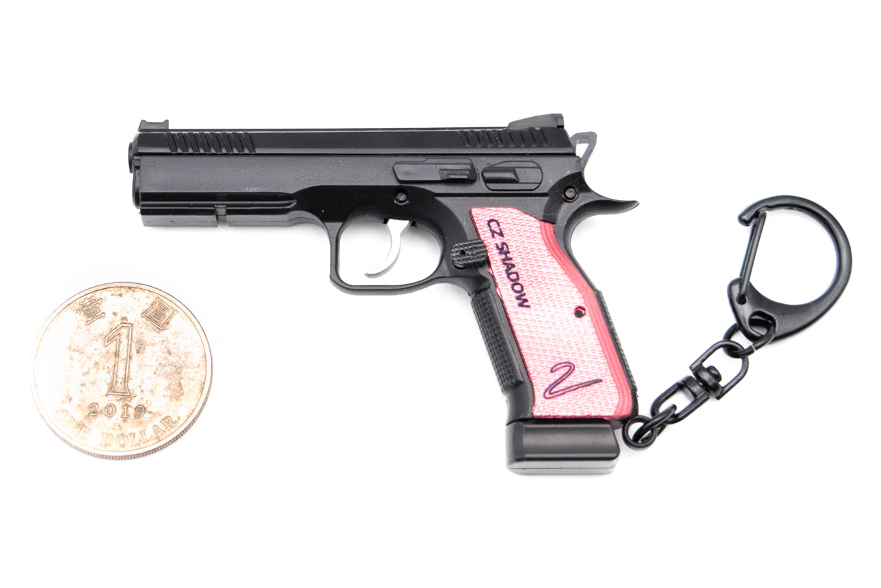 CZ Shadow 2 Style ABS Dummy Keychain-Red