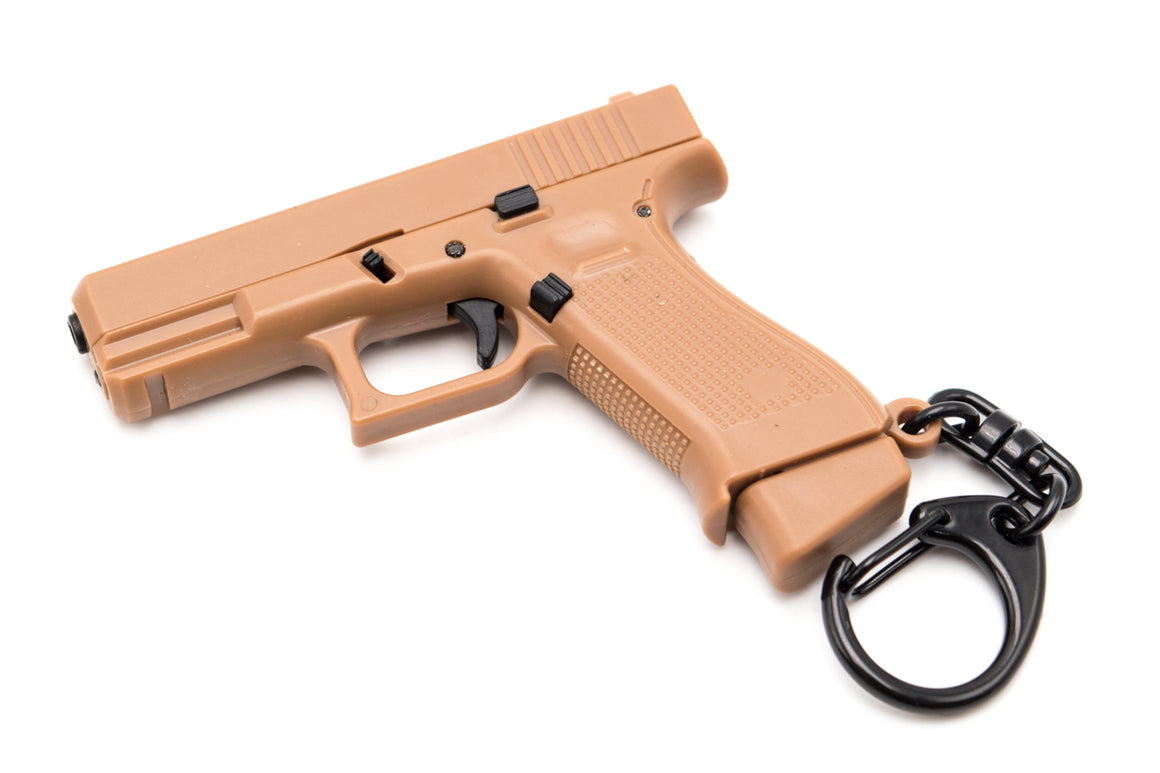 G19X / G45 Dummy ABS Keychain-G45 Style-Black