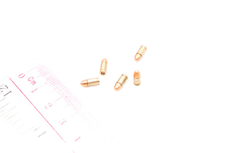 Dummy Bullets Model for G17 Dummy Metal Keychain ( 10pcs )