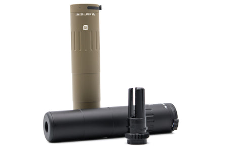 PTS MK18SD Mock Suppressor Dummy ( Black / DE )-Dark Earth ( DE )
