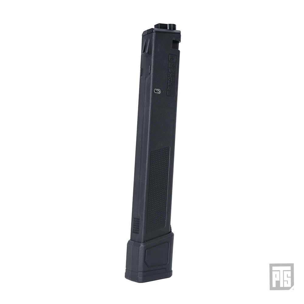 PTS EPM AR9 AEG 140 Rds Magazine Compatible with G&G ARP9 / Classic Army PX9 AEG ( Black )