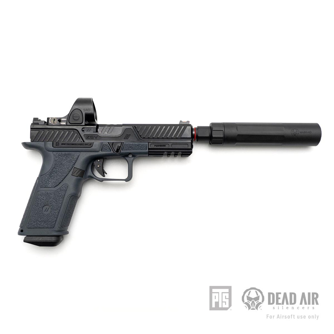 PTS Dead Air Mask 14mm CCW Barrel Extension ( Non-US Ver. )