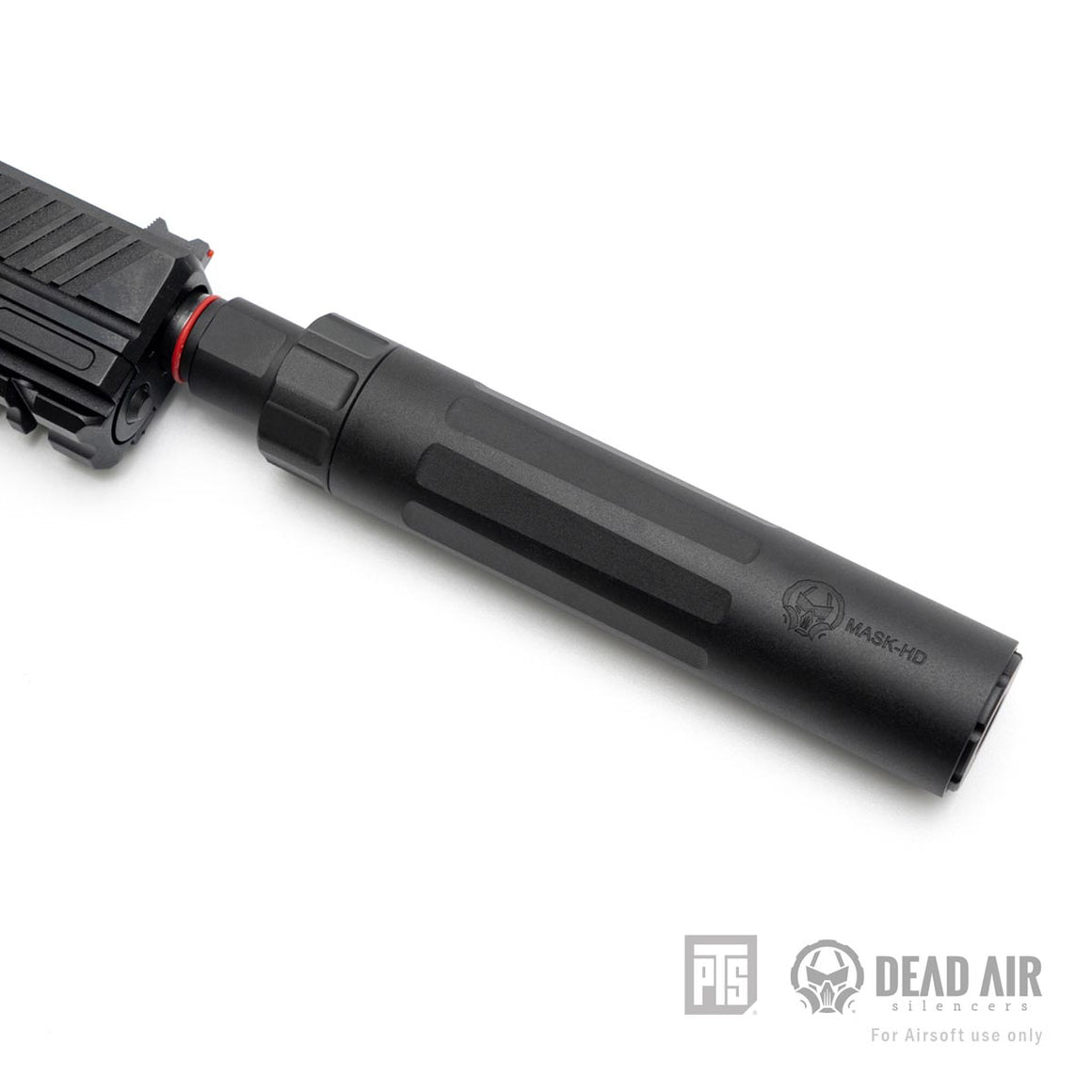 PTS Dead Air Mask 14mm CCW Barrel Extension ( Non-US Ver. )