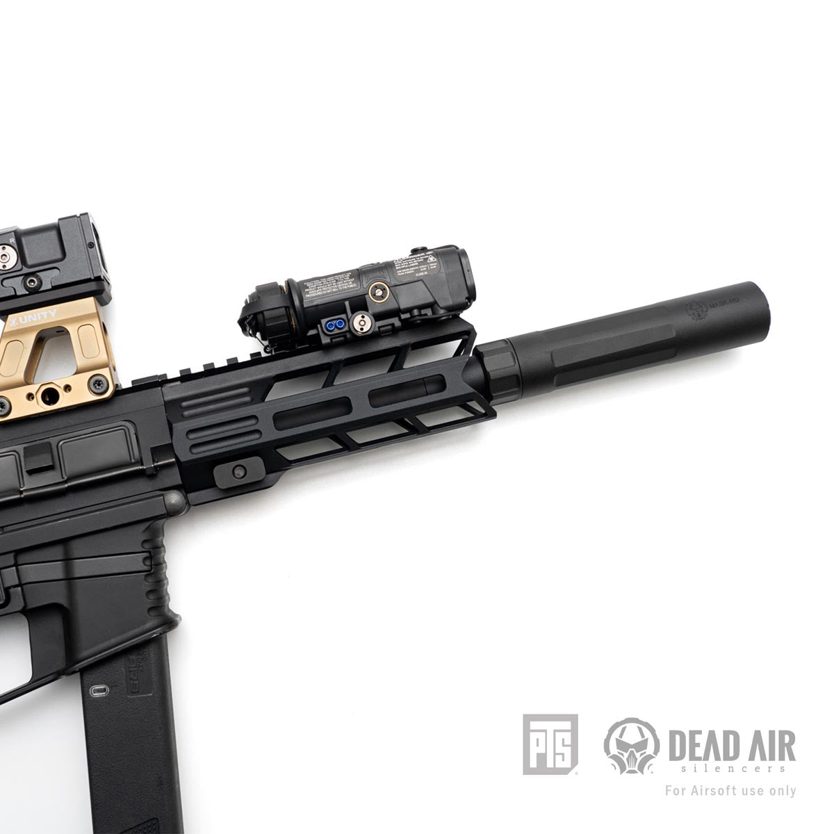 PTS Dead Air Mask 14mm CCW Barrel Extension ( Non-US Ver. )