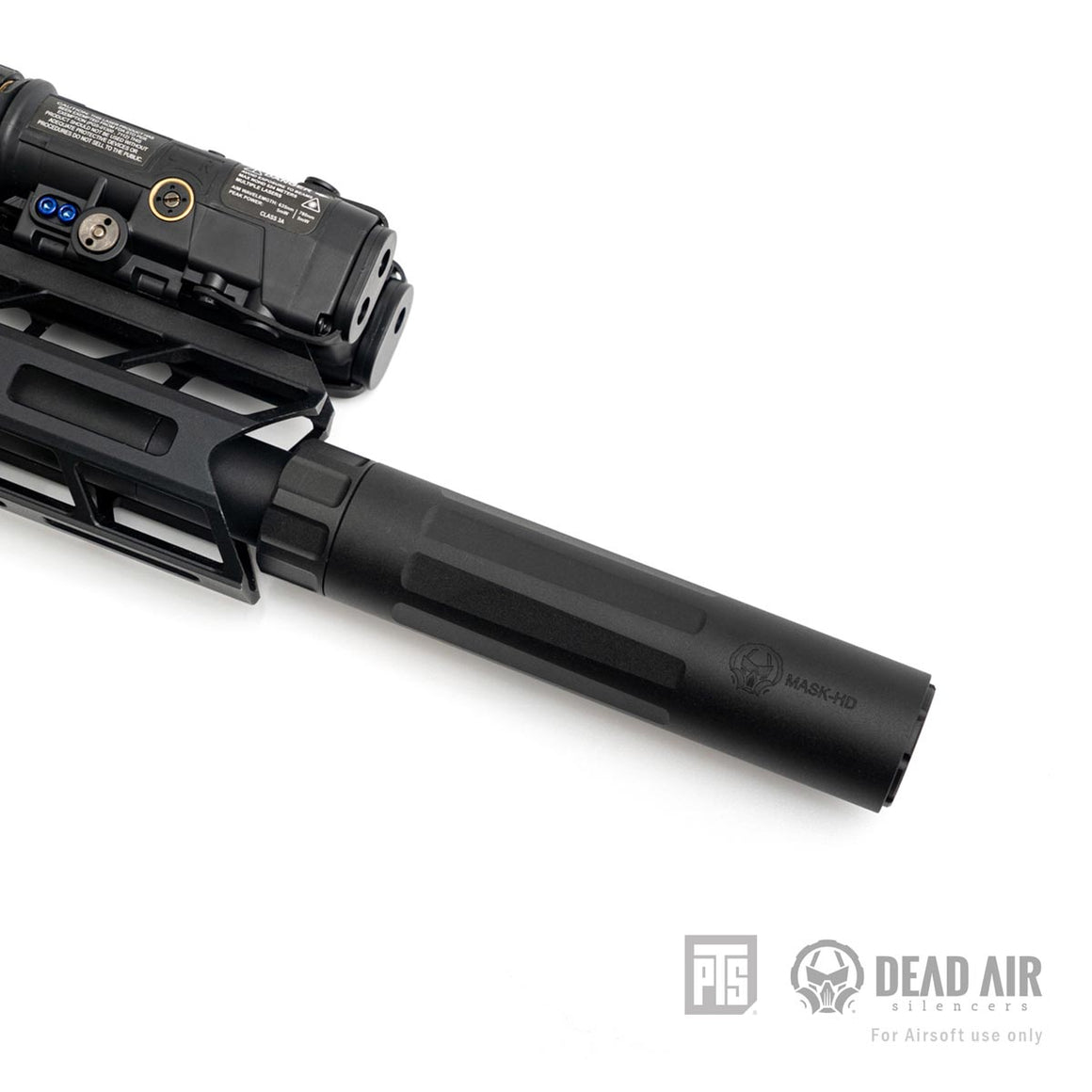 PTS Dead Air Mask 14mm CCW Barrel Extension ( Non-US Ver. )