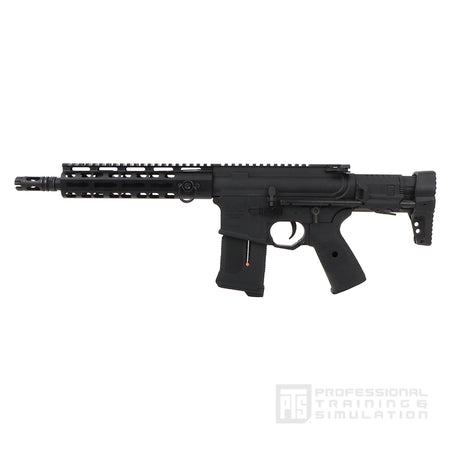 PTS Enhanced Polymer Magazine Short EPM1-S for AEG Airsoft ( Black / DE )-Black