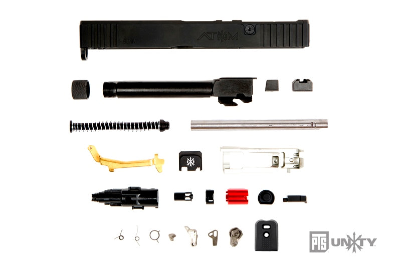 PTS® Unity Tactical Atom™ Slide Kit For TM G17 ( BK / DE )-Black Edition