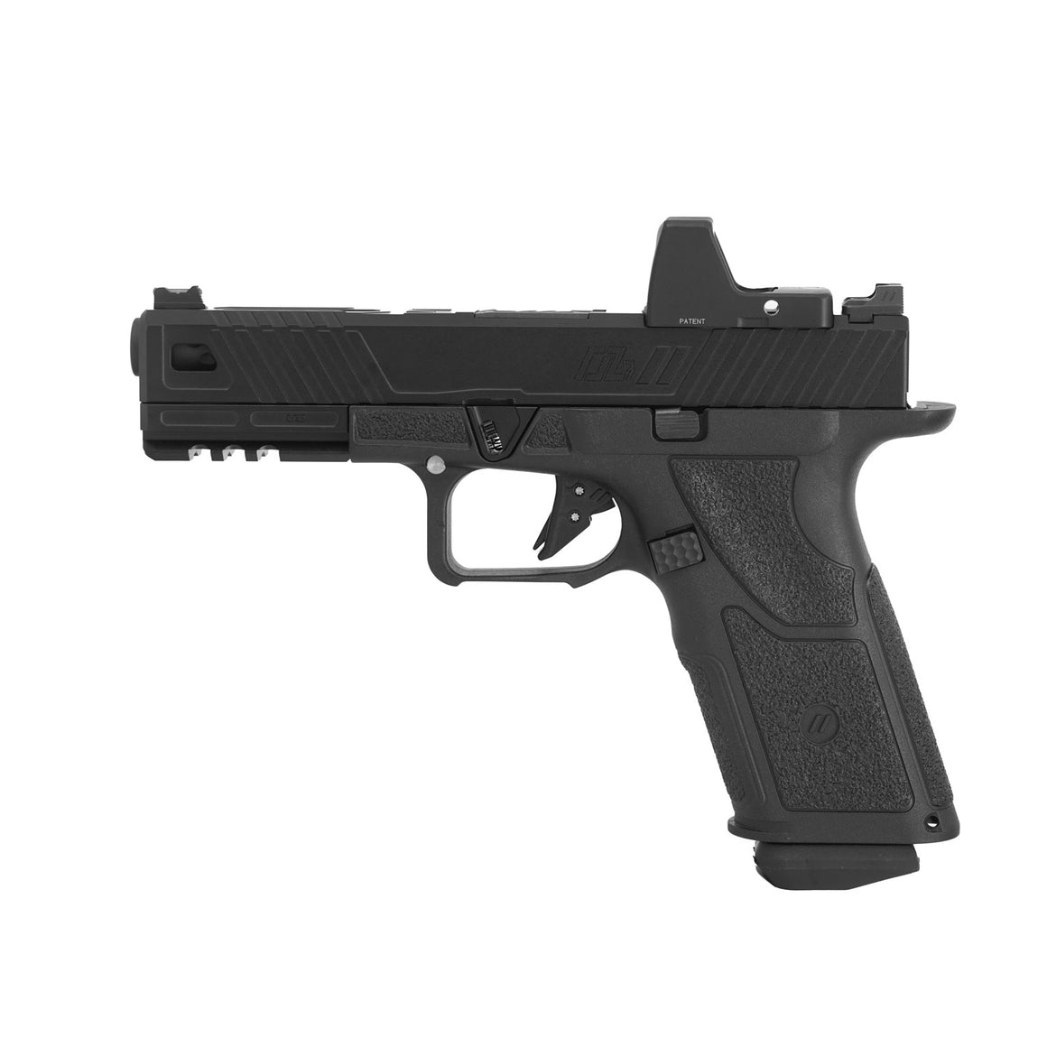 PTS ZEV OZ9 Elite Ultra Version GBB Pistol Airsoft ( Black )