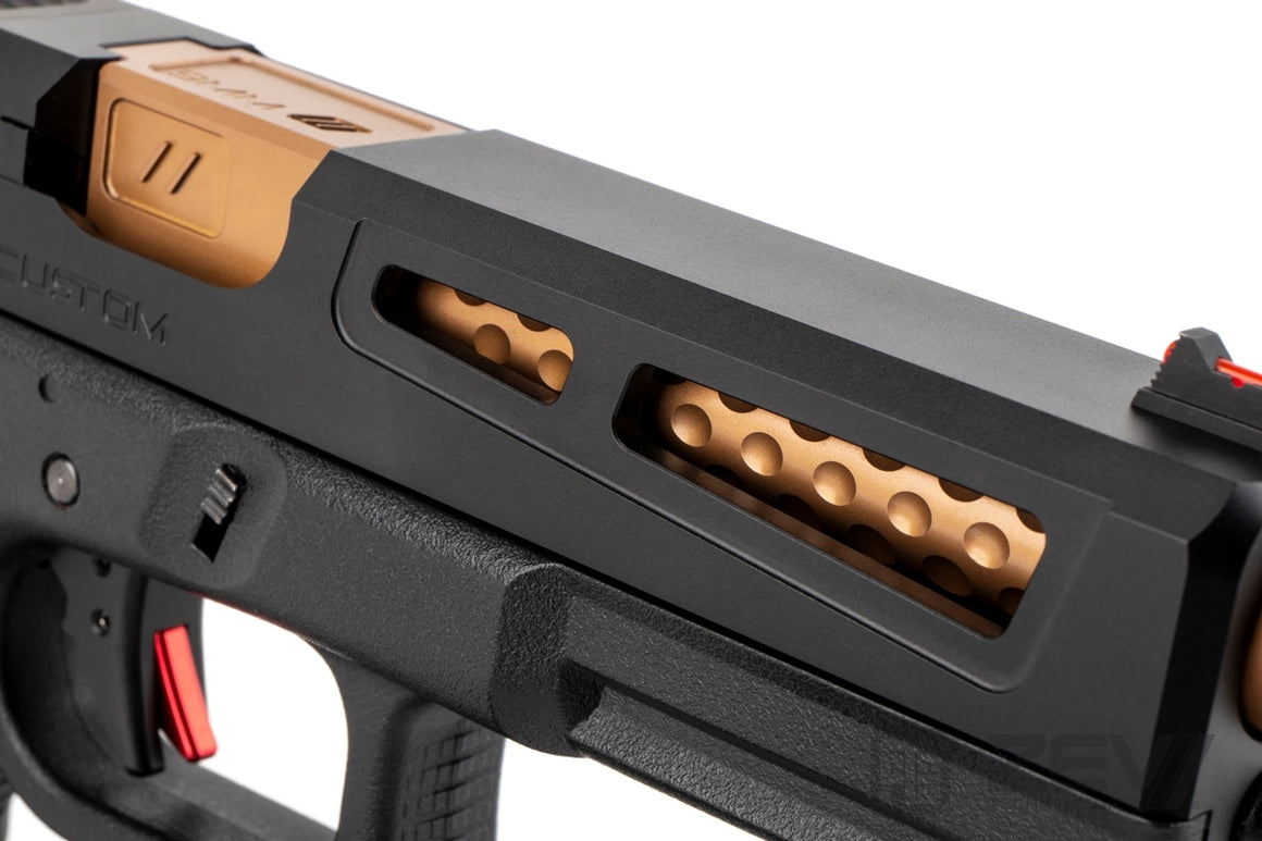 PTS ZEV Prizefighter Slide Kit for TM G Model 17 ( RMR / Leupold DP-PRO Cut )-Leupold DP-PRO