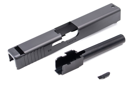 PGC 17 Style CNC Aluminum Slide & Outer Barrel Set for Marui G17 Gen3 GBB Pistol New Ver. ( Black )