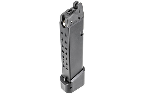 ProWin CNC 36Rds Magazine for Marui TM G17 18 34 Etc. GBB Series ( STD 9mm 17RD+6RD Style ) ( Black Base ) ( V2 )