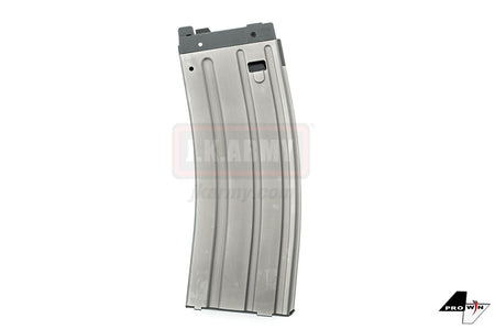 ProWin EVO Series Tokyo Marui M4 / AR MWS GBB Gas Magazine 55Rds ( 30Rd 5.56 Style Black Grey )