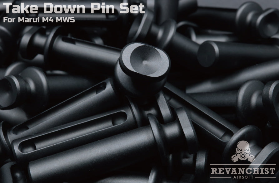 Revanchist Aluminum Take Down Pin Set For Marui TM M4 MWS GBBR
