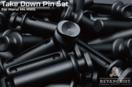 Revanchist Aluminum Take Down Pin Set For Marui TM M4 MWS GBBR