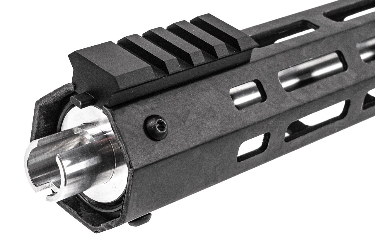 Revanchist 10.5" Forged Pattern Carbon Fiber M-LOK Handguard Rail Conversion Kit For Marui TM MWS / SAVIA PCC H 7.5 GBBR Series