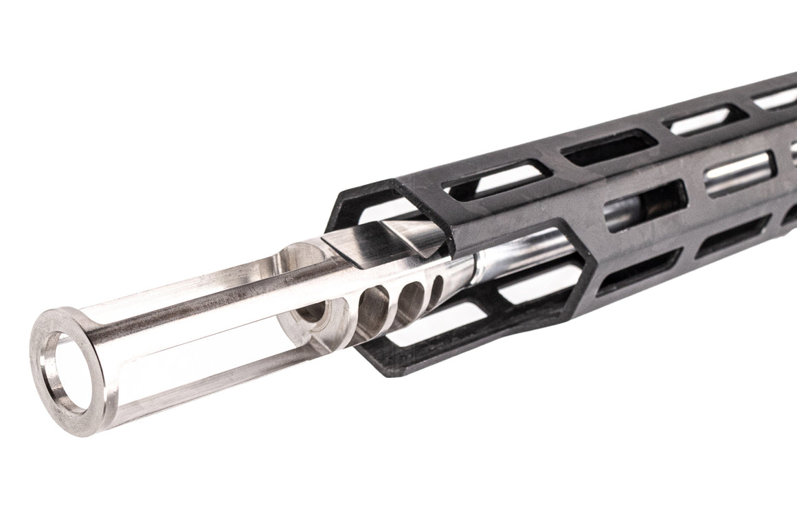 Revanchist 10.5" Forged Pattern Carbon Fiber M-LOK Handguard Rail Conversion Kit For Marui TM MWS / SAVIA PCC H 7.5 GBBR Series