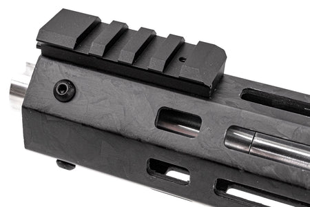 Revanchist 10.5" Forged Pattern Carbon Fiber M-LOK Handguard Rail Conversion Kit For Marui TM MWS / SAVIA PCC H 7.5 GBBR Series