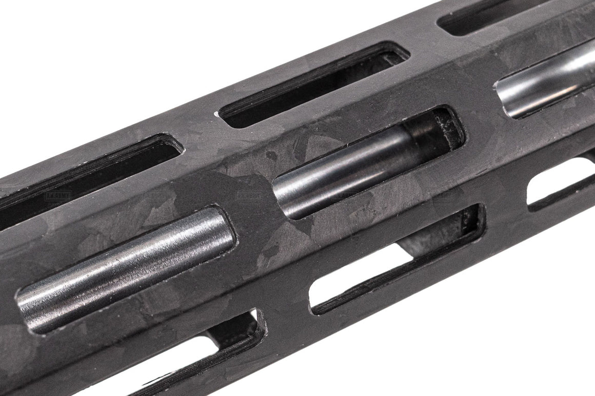Revanchist 10.5" Forged Pattern Carbon Fiber M-LOK Handguard Rail Conversion Kit For Marui TM MWS / SAVIA PCC H 7.5 GBBR Series
