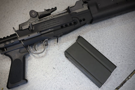 RA-TECH Custom WE M14 EBR MOD0 Level 3 GBB Rifle Airsoft ( Black ) ( Limited Edition )