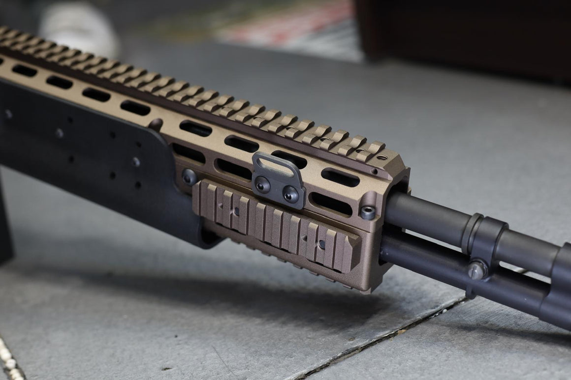 RA-TECH Custom WE M14 EBR MOD0 Level 3 GBB Rifle Airsoft ( Titanium ) ( Limited Edition )