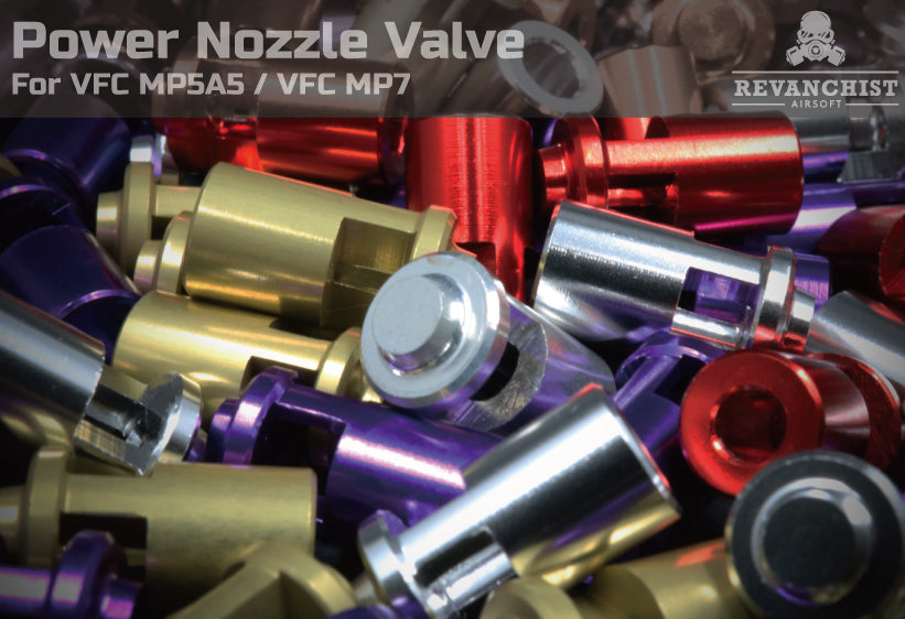 Revanchist Power Nozzle Valve For VFC MP5A5 / VFC MP7 ( Medium / Low / High Power ) -Purple