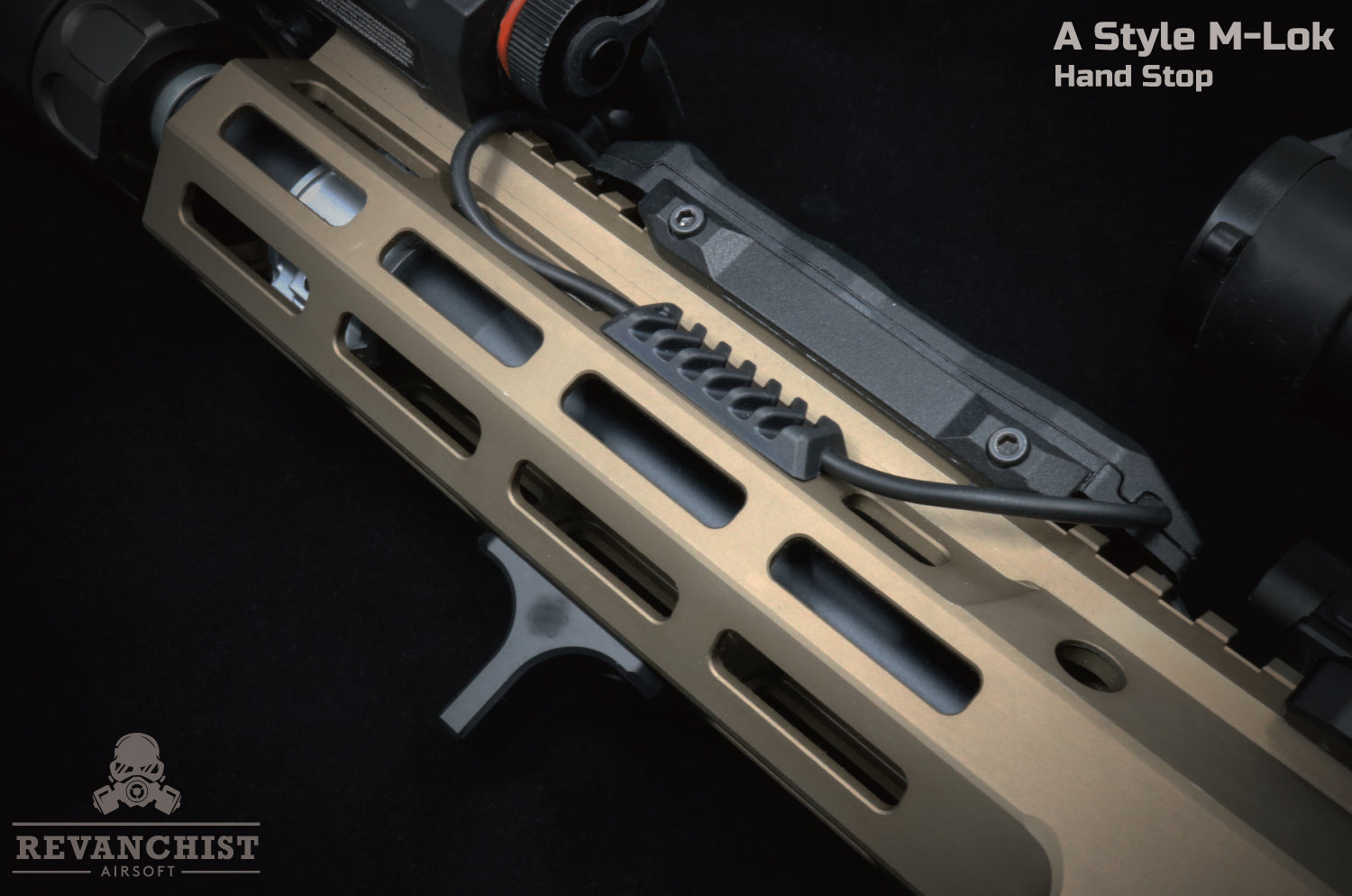 Revanchist A Style M-Lok Hand Stop ( Black )