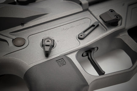 Revanchist Ambi Selector ( 45 Deg ) For Marui M4 MWS GBBR ( Black )