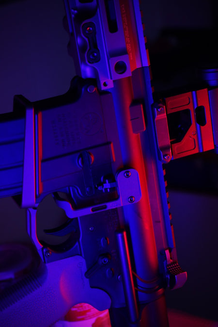 Revanchist Integral Trigger Guard Magwell V2 For Marui TM M4 MWS GBBR ( Black / DE )-Black