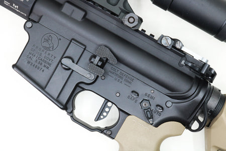 Revanchist Trigger Guard Type B For Marui TM M4 MWS GBBR ( Black / DE )-Black