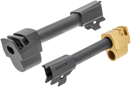 Revanchist AC Style CNC Compensator with 14mm CCW Thread Outer Barrel Set For SIG AIR / VFC P320 M17 M18 GBBP-Gold