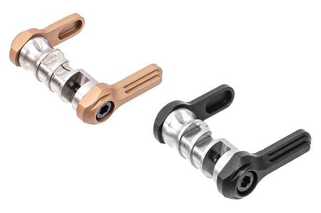 Revanchist Stainless Steel Ambidextrous Selector Type B For VFC M4 / APFG 002 PX-K / 004 / Marksman XI GBBR Series -Tan