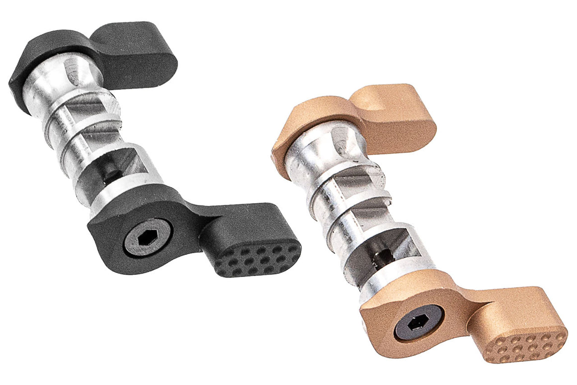 Revanchist Stainless Steel Ambidextrous Selector Type C For VFC M4 / APFG 002 PX-K / 004 / Marksman XI GBBR Series -Tan