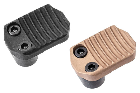 Revanchist CNC Aluminum Magazine Release Type B For VFC M4 GBBR Series -Tan