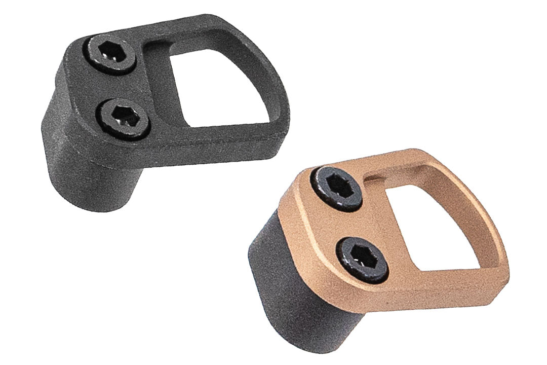 Revanchist CNC Aluminum Magazine Release Type D For Marui TM MWS GBBR Series -Tan