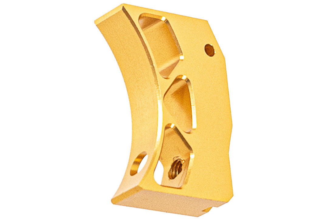 Revanchist CNC Aluminum Curved Adjustable Trigger Type E for Marui TM Hi-Capa GBBP Series -Purple