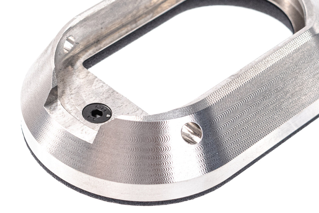 Revanchist Stainless Steel XL Magwell For Marui TM Hi-Capa GBBP  ( For Marui TM Original Polymer Grip )