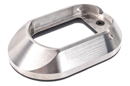 Revanchist Stainless Steel XL Magwell For Marui TM Hi-Capa GBBP  ( For Marui TM Original Polymer Grip )