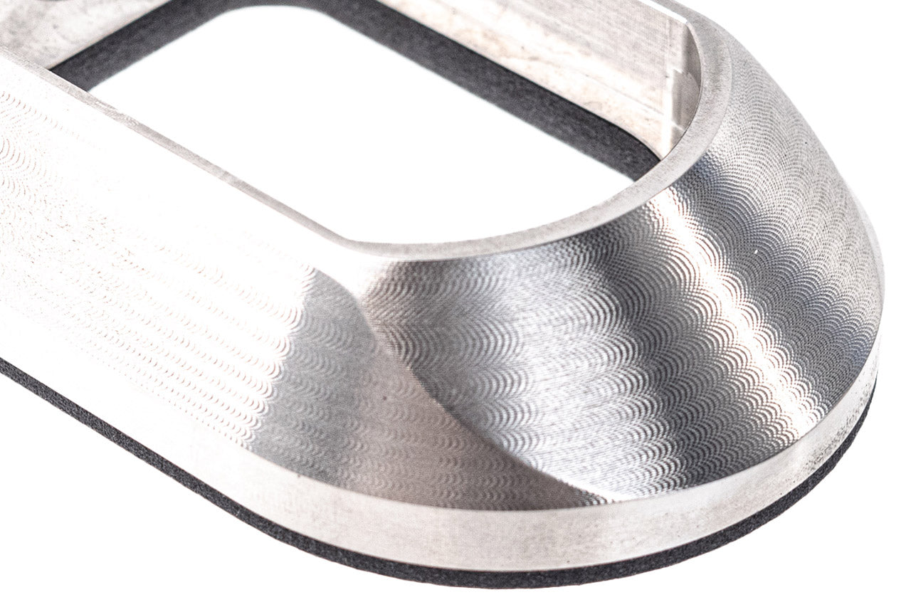 Revanchist Stainless Steel XL Magwell For Marui TM Hi-Capa GBBP  ( For Marui TM Original Polymer Grip )